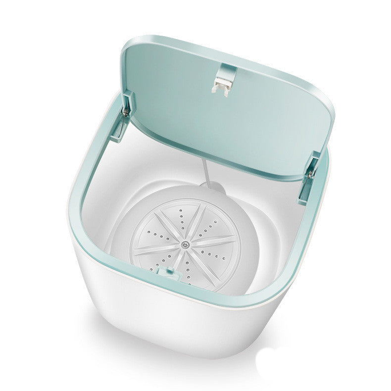 Clementine – Mini Turbo Tafelwasmachine voor Ondergoed en Sokken