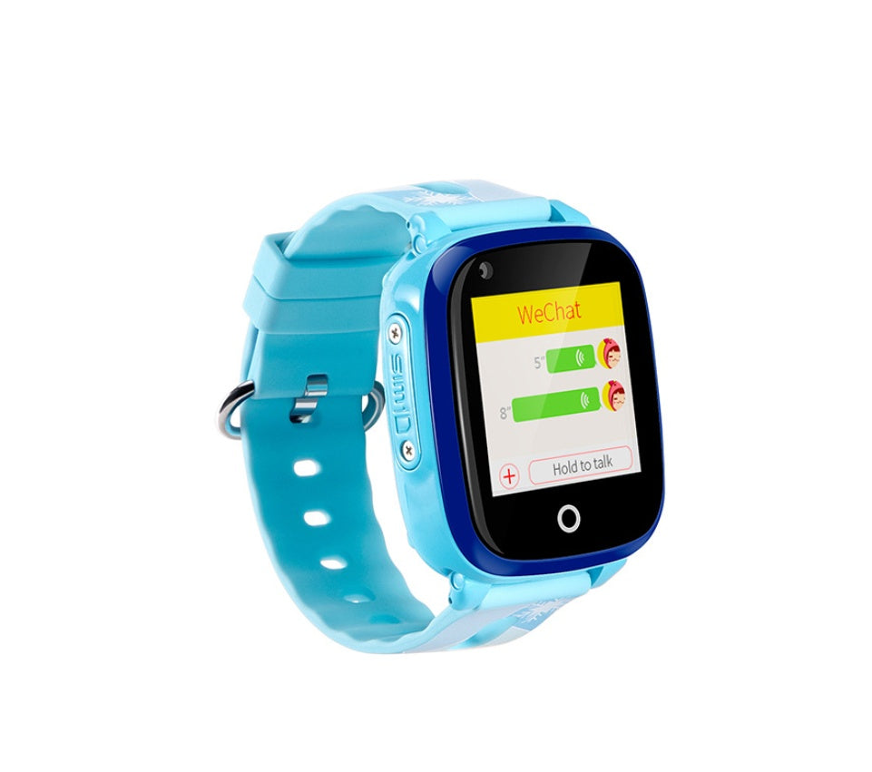 4G GPS Kinder Smartwatch – Waterdicht Touchscreen met SOS, WiFi, Camera & Locatie – DF33Z voor Android & iOS