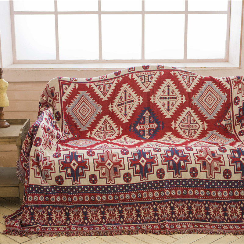 Iris – Katoenen Sofa Cover voor Meerdere Doeleinden