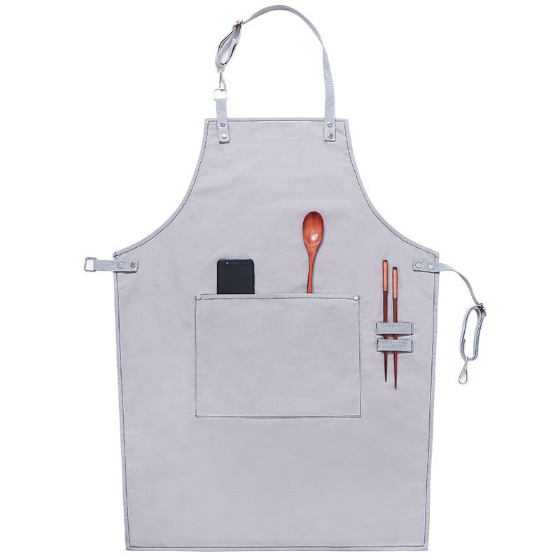 Maximilian – Canvas Schort voor Koken en Bakken