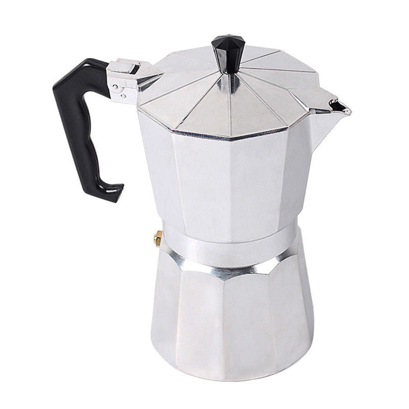 Lucian – Octagonale Koffiepot van Voedselgrade Aluminium