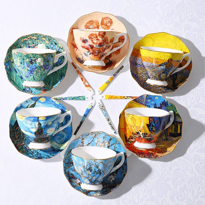 Marcella – Luxe Koffiekopje van Bone China