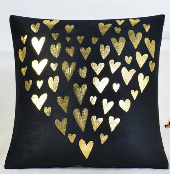 Callista – Luxe Velvet Kussenhoes met Hartvorm