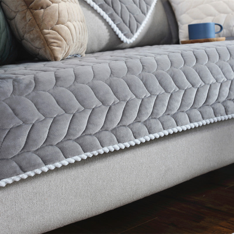 Indigo – Universele Antislip Sofa Cover voor Warme en Zachte Sofa's