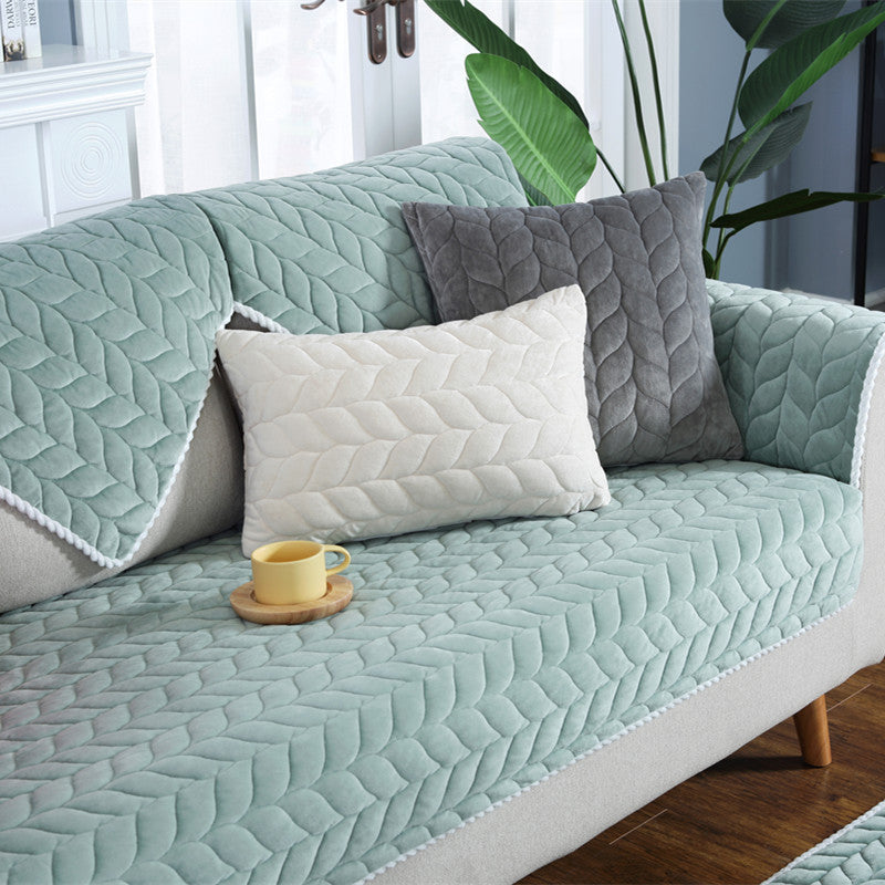 Indigo – Universele Antislip Sofa Cover voor Warme en Zachte Sofa's