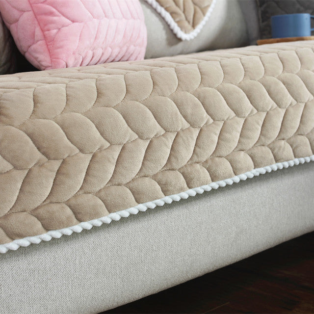 Indigo – Universele Antislip Sofa Cover voor Warme en Zachte Sofa's