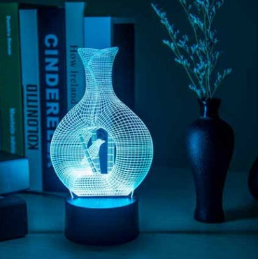 Briar – Creatieve 3D Nachtlamp LED