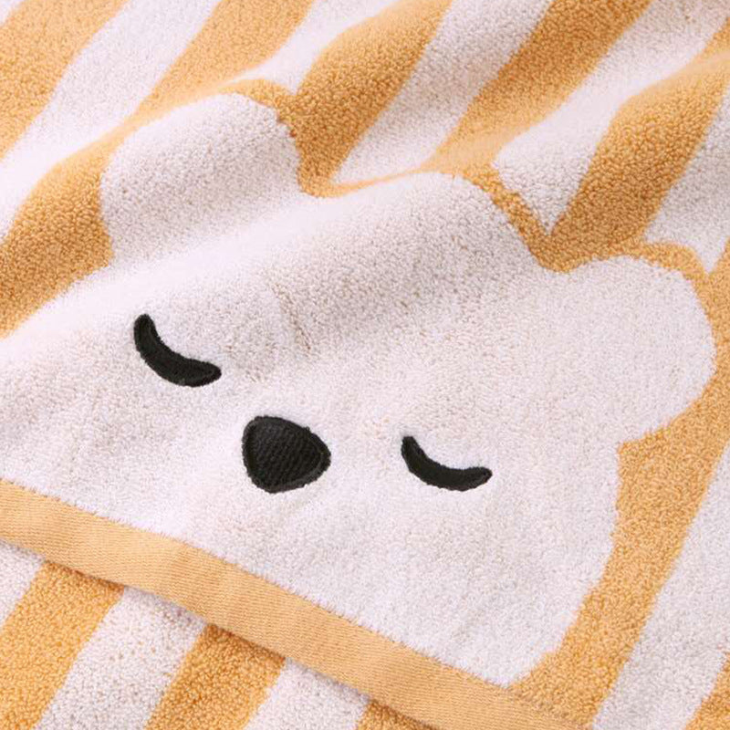 Sebastian – Zacht Absorberend Multicolor Baby Badhanddoek