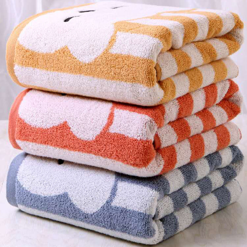 Sebastian – Zacht Absorberend Multicolor Baby Badhanddoek