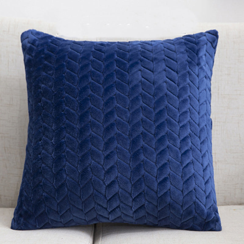 Benedict – Flanellen Effen Kleur Kussenhoes Nordic Stijl Eenvoudige Stijl