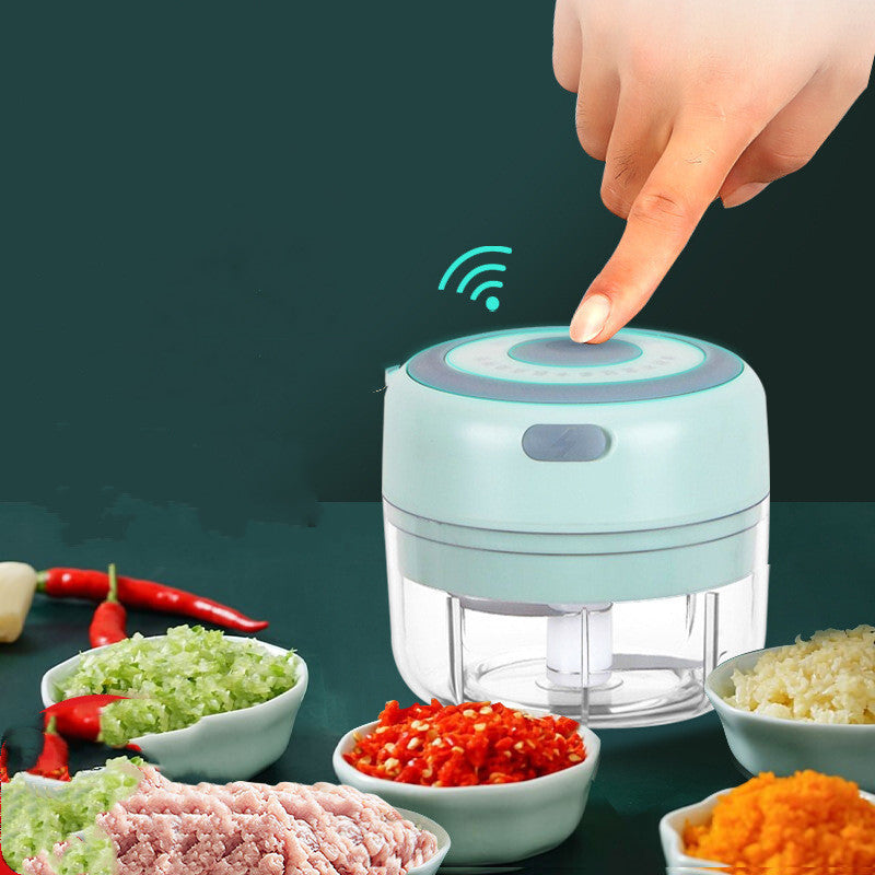 Haven – Mini Elektrische Knoflooksnijder met USB-oplading