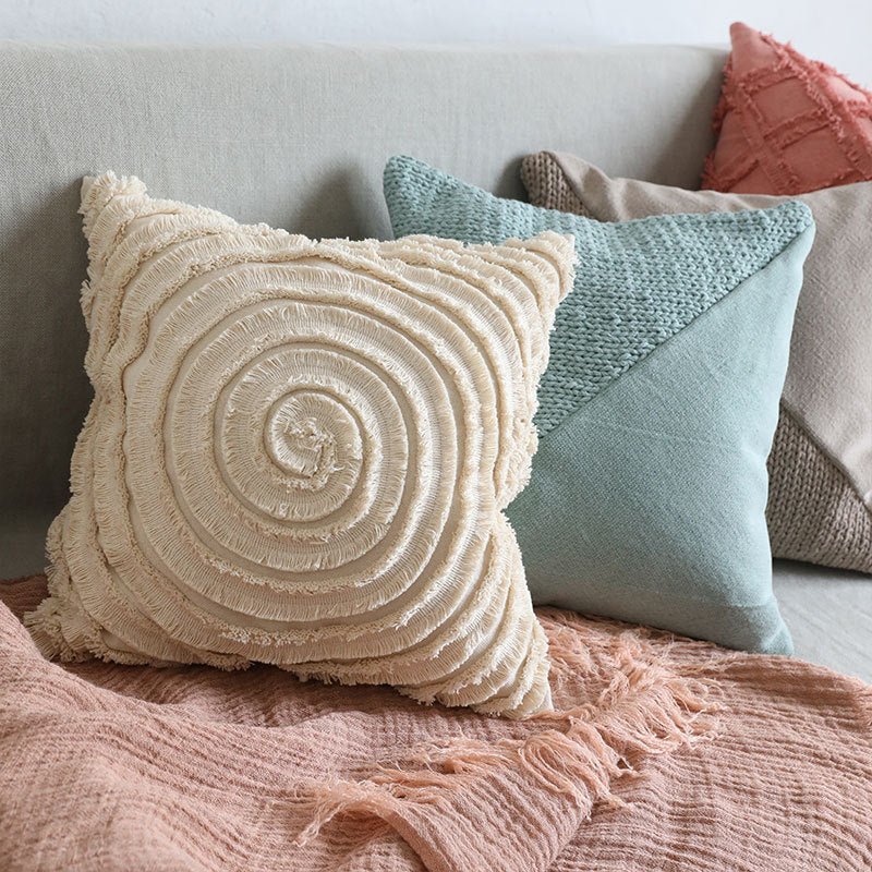 Haven – Moderne Eenvoudige Natuurlijke Stijl Kussenhoes