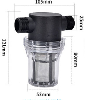 Evadne – Voorfilter voor Putwaterfilter en Waterzuiveraar