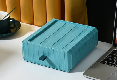Nova – Multifunctionele Lade Type Bureau Opslagbox voor het Opslaan van Artefacten, Meerlaagse Rommelopslagdoos