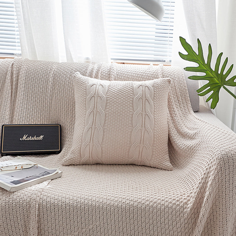 Maximilian – Luxe Wol Kussenhoes