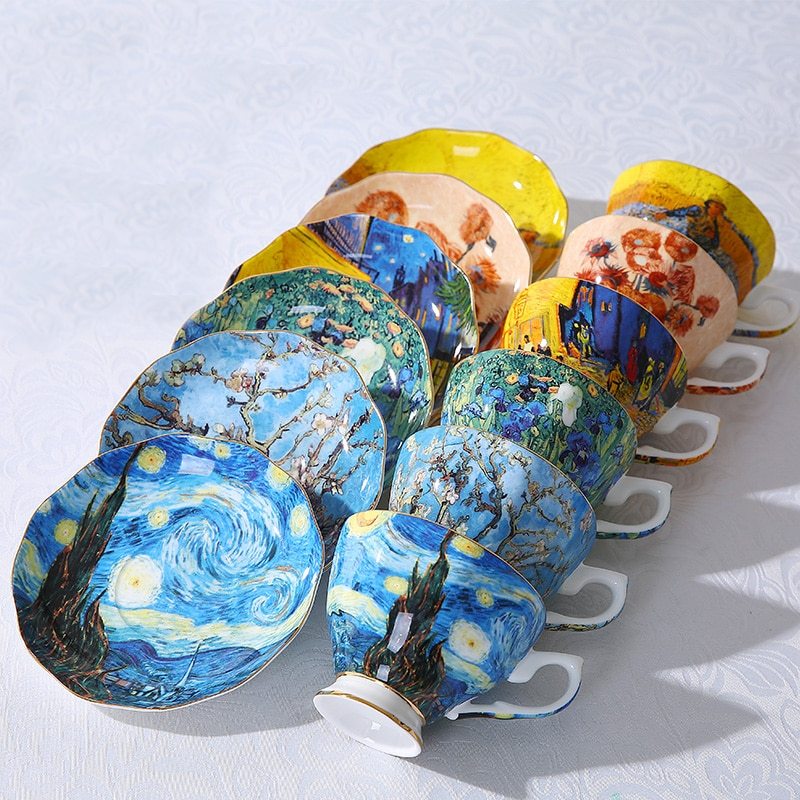 Marcella – Luxe Koffiekopje van Bone China