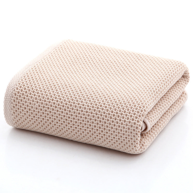 Isolde – 100% Katoenen Honingraat Gezichtsdoek