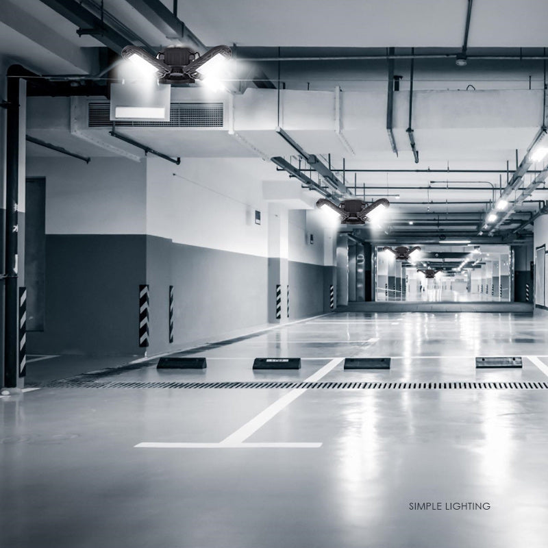 Aurelia – Verstelbare Garage Lamp met Radar en Hoge Intensiteit