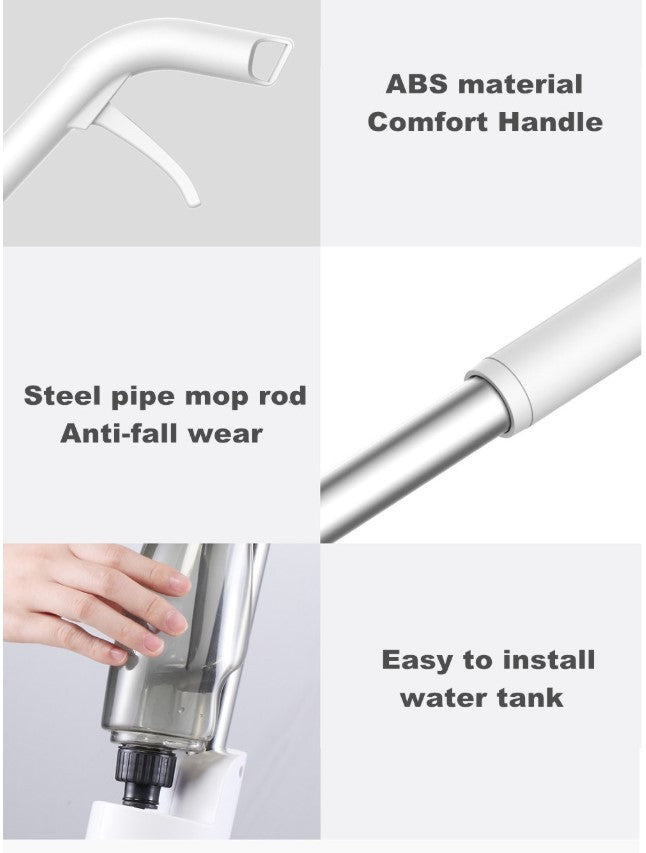 Callista – Watervernevelingsmop met 360° Rotatie en 350 ml Reservoir