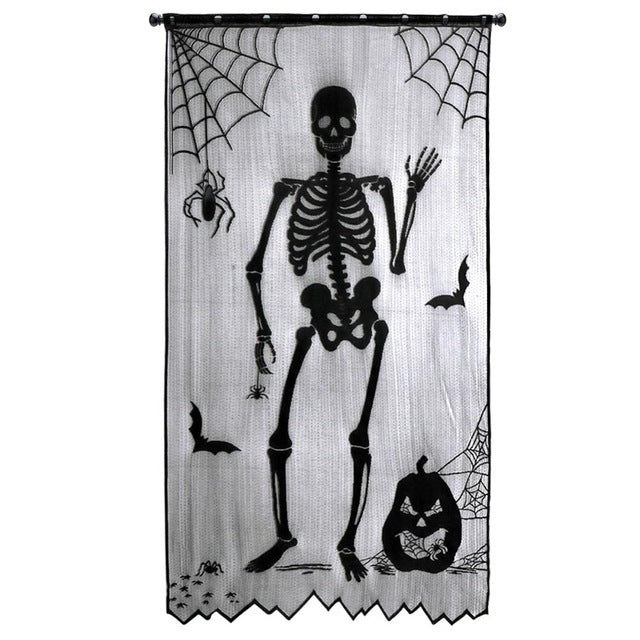 Anneliese – Halloween Patroon Gordijn