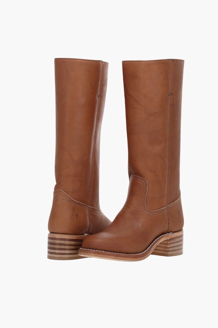 Women's Modern Classic Knee-High Block Heel Boots – Fashion Versatile Everyday Style