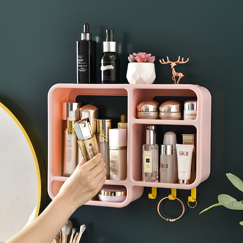Coralie – Stofdichte Wandplank voor Cosmetica