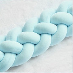Aurora – Gebreide Crib Bumpers Kussen voor Babybed