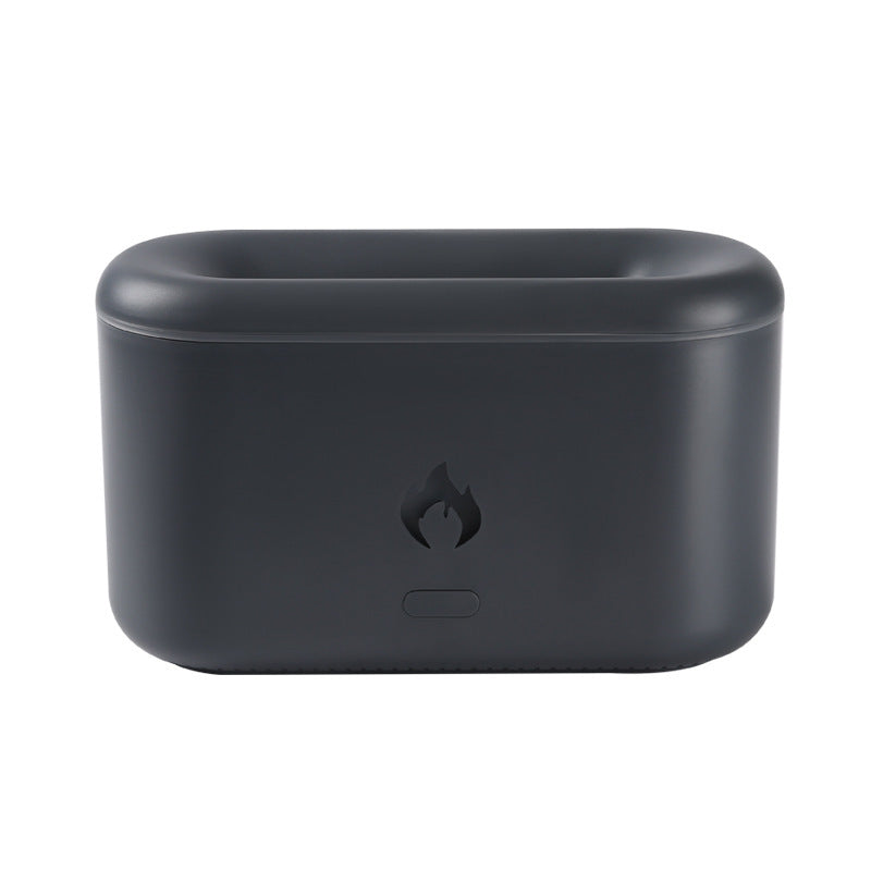 Juno – Ultrasonische Aroma Diffuser Lamp met Vlam Effect