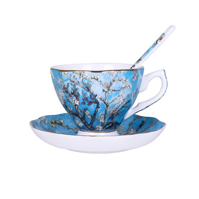 Marcella – Luxe Koffiekopje van Bone China