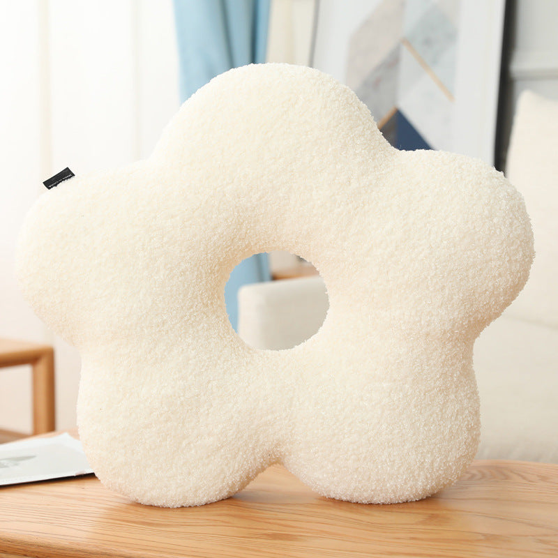 Genevieve – Plush Drie-Dimensionale Speciale Vorm Kussen met Lendensteun