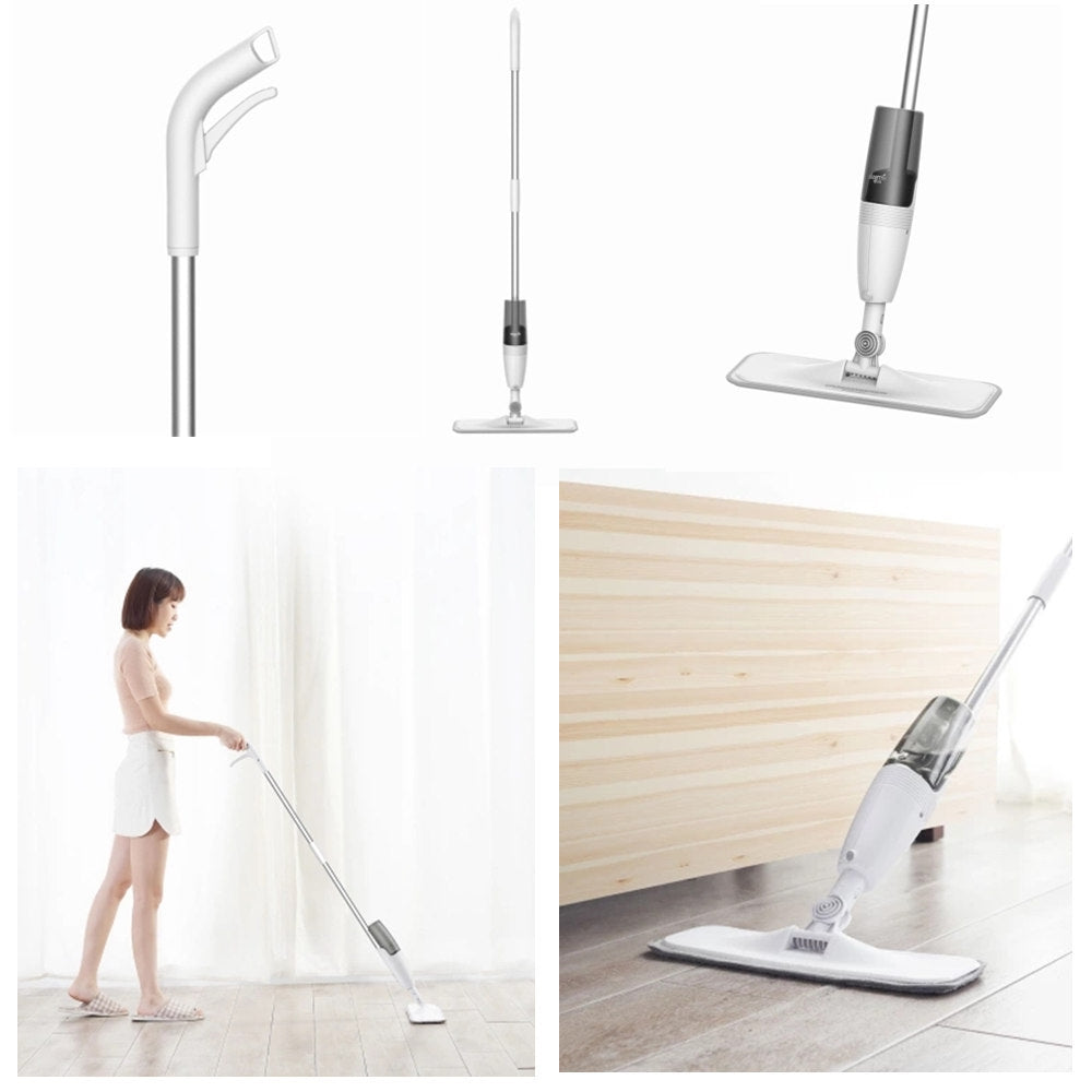 Callista – Watervernevelingsmop met 360° Rotatie en 350 ml Reservoir