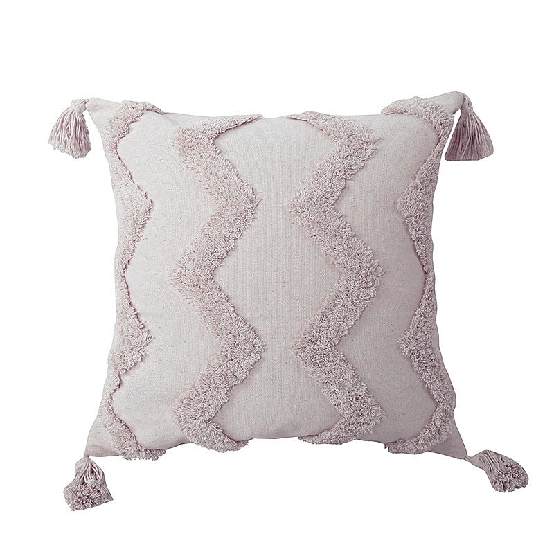 Orion – Tufted Kussenhoes van Katoen en Linnen