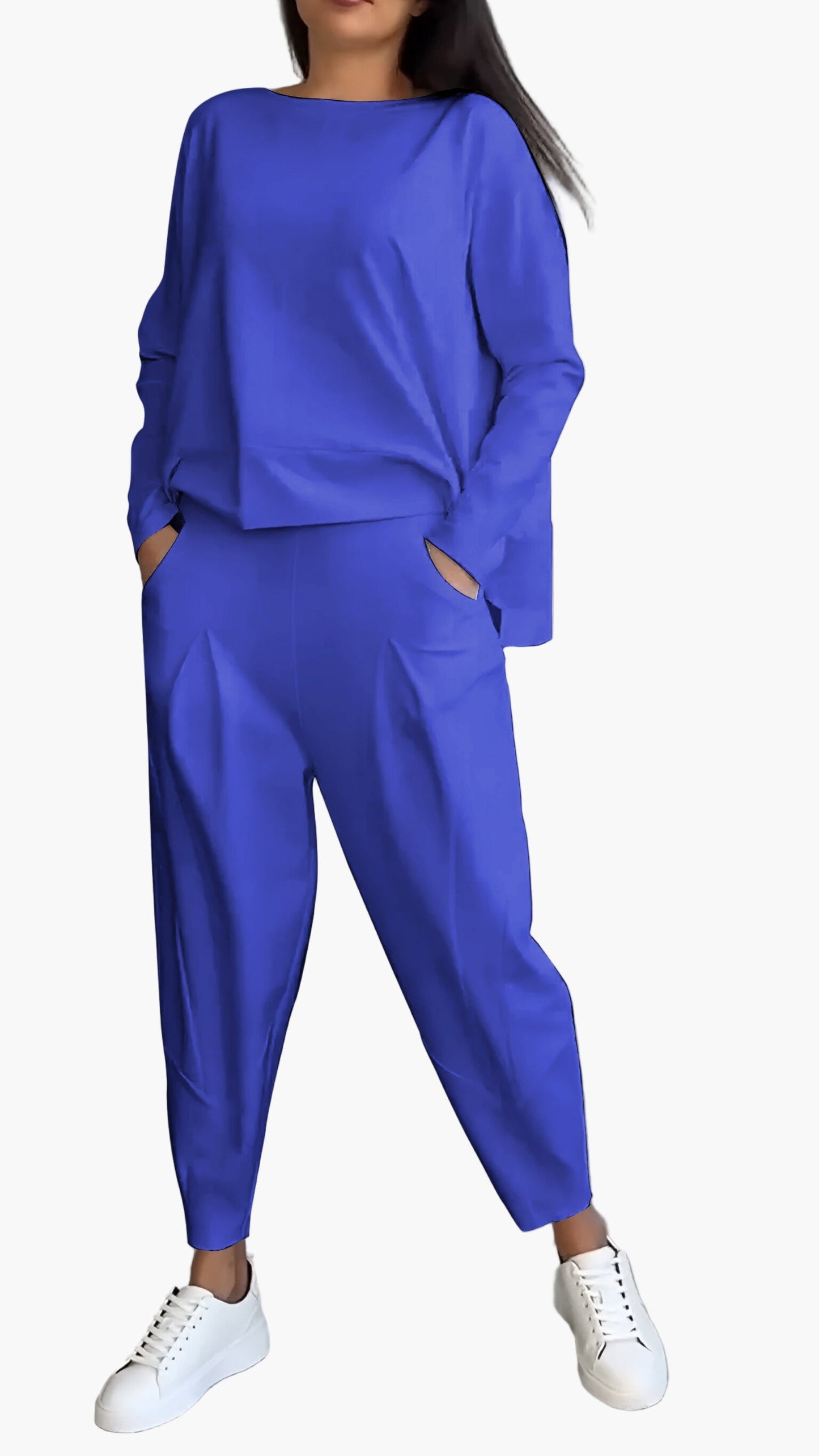 Women's Relaxed Fit Two-Piece Lounge and Casual Set – Cozy Everyday Wear