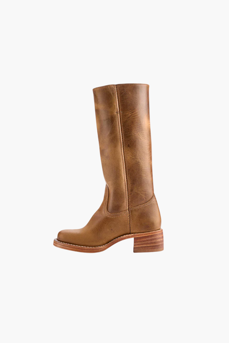 Women's Modern Classic Knee-High Block Heel Boots – Fashion Versatile Everyday Style