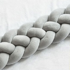 Aurora – Gebreide Crib Bumpers Kussen voor Babybed