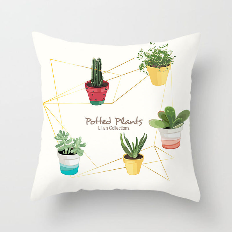Meadow – Kussenhoes voor de woonkamer met fruitprint