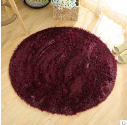 Leontine – Fluffy Rond Tapijt voor Woonkamer Decor Faux Bont Tapijt voor Kinderkamer Lang Pluche Tapijten voor Slaapkamer Modern Mat