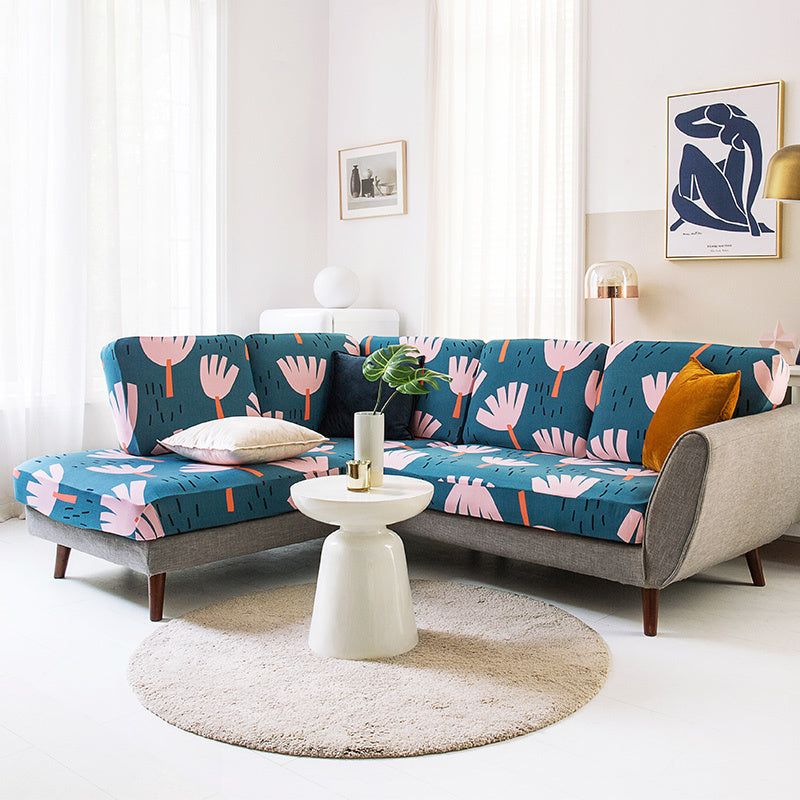 Isidore – Universele Stretch Sofa Set Cover Antislip Dikken