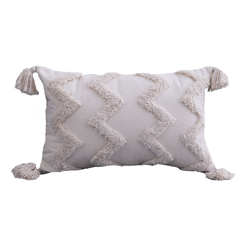 Orion – Tufted Kussenhoes van Katoen en Linnen