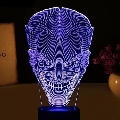 Sybille – 3D LED Tafellamp met Kleurverandering