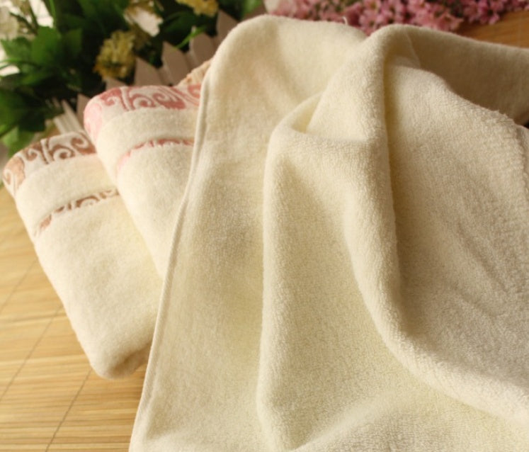 Aurelia – Luxe Gezichtsdoek van Hoogwaardige Katoen Jacquard zonder Krep