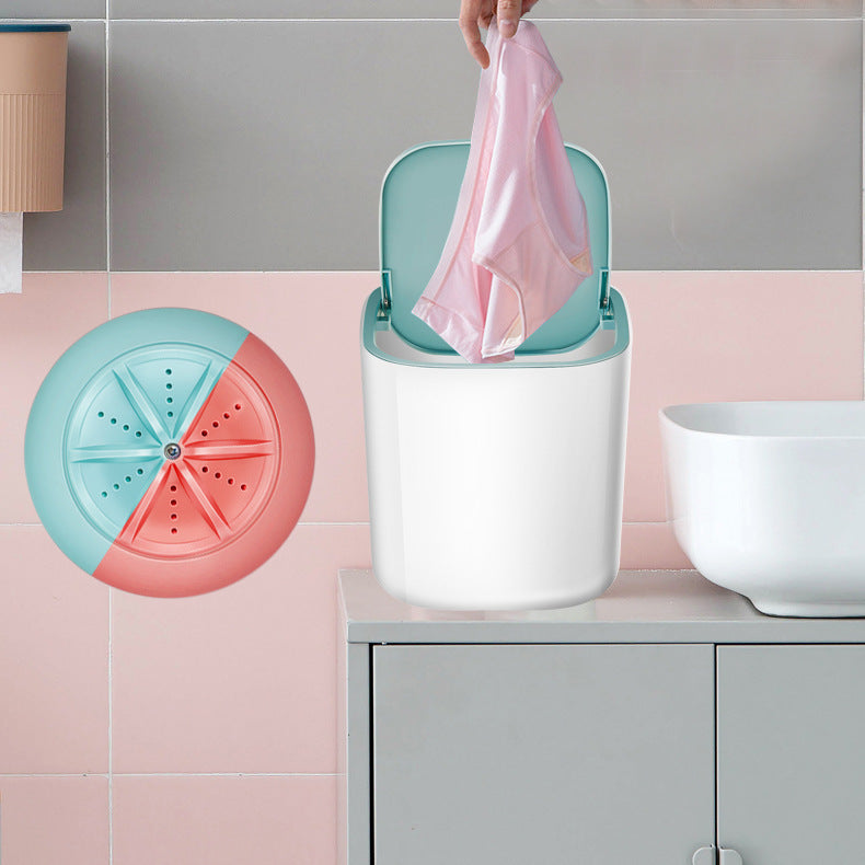 Clementine – Mini Turbo Tafelwasmachine voor Ondergoed en Sokken