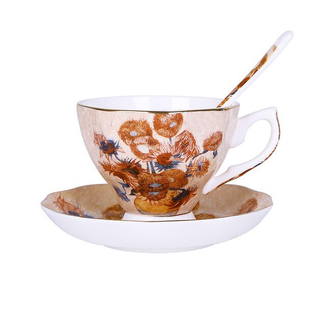 Marcella – Luxe Koffiekopje van Bone China