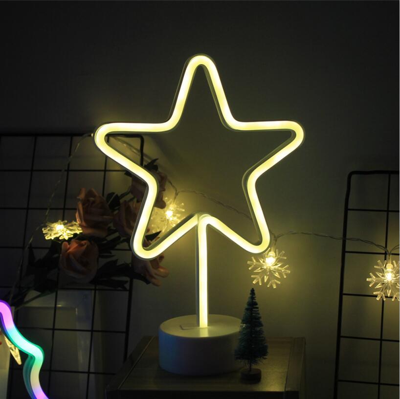 Lavinia – Creatieve LED-modelleerlamp in Regenboogstijl