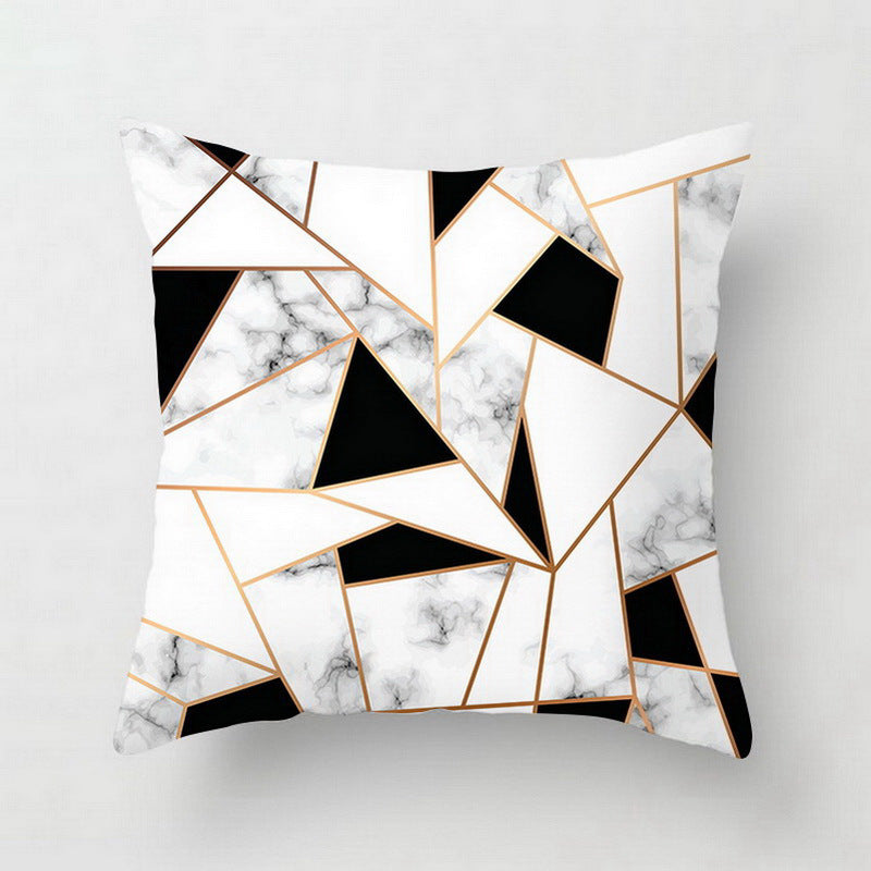 Valencia – Decoratieve Kussenhoes met Geometrisch Abstract Patroon