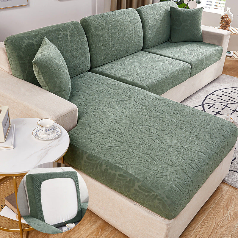 Isolde – Stretch Sofa Cover in Effen Kleur