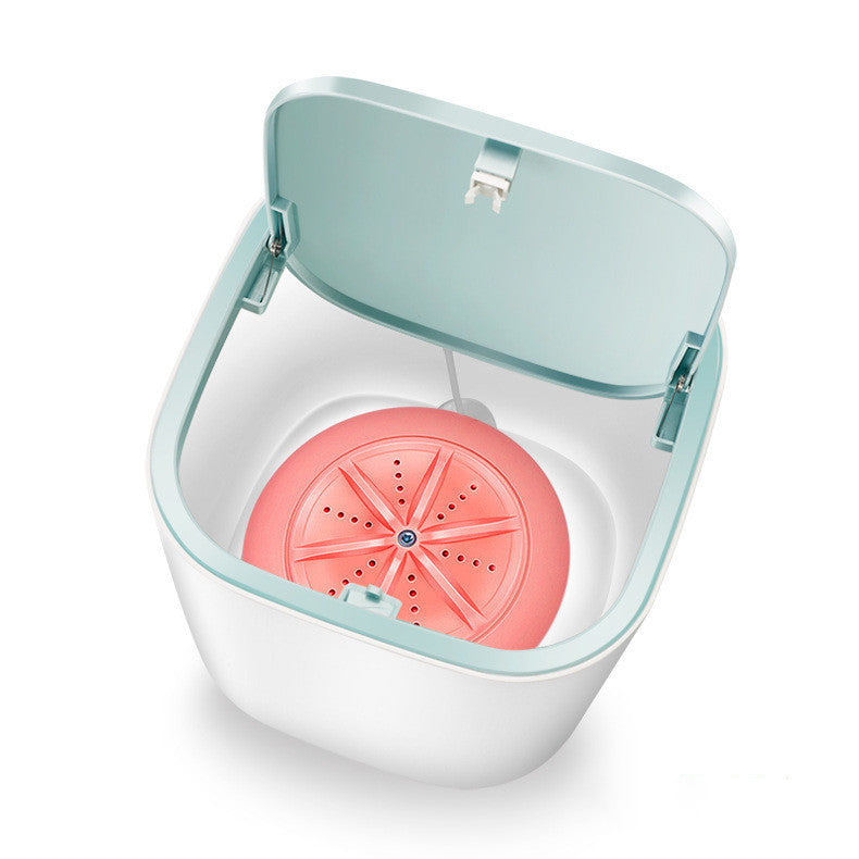 Clementine – Mini Turbo Tafelwasmachine voor Ondergoed en Sokken