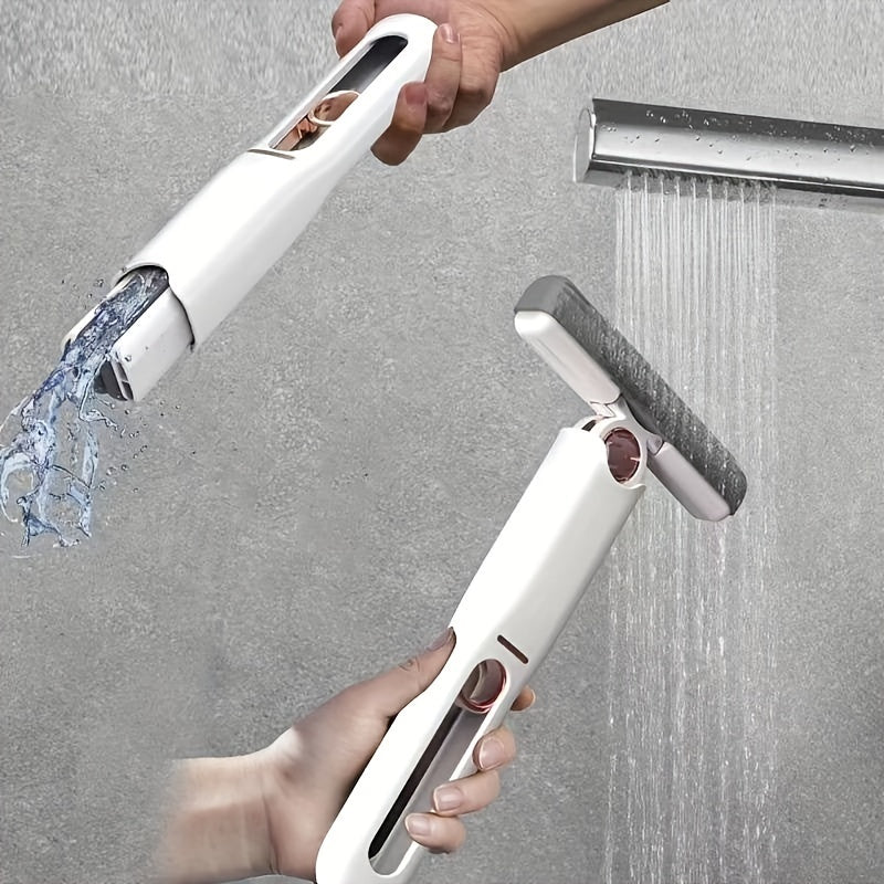 Theodosia – Draagbare Zelfknijper Mini Mop, Sterk Absorberende Mop voor Handenwasvrije Reiniging