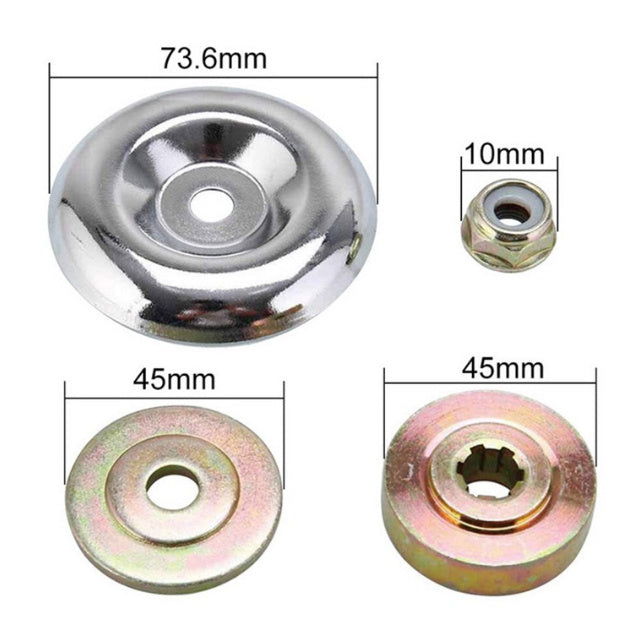 Zware Stalen Onkruidborstelkop – Universele Trimmer Accessoire voor Gras- & Mosverwijdering