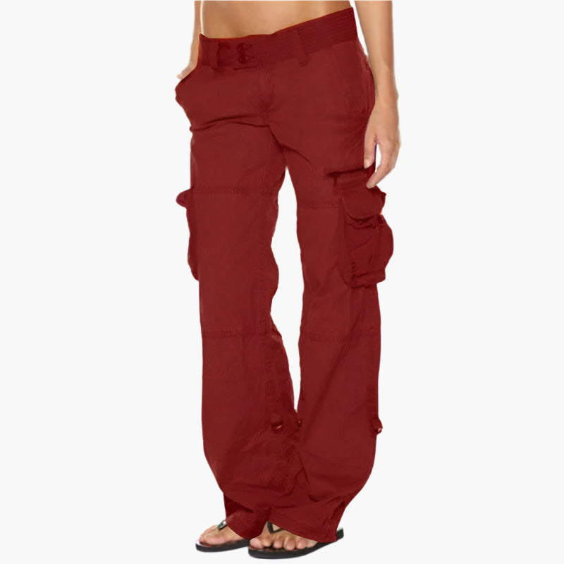 Women's Cargo Pants Utility Streetwear Style – Modern and Functional Everyday Trousers